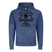 Vintage Denim im your huckleberry Vintage Hoodie - linhVisuals