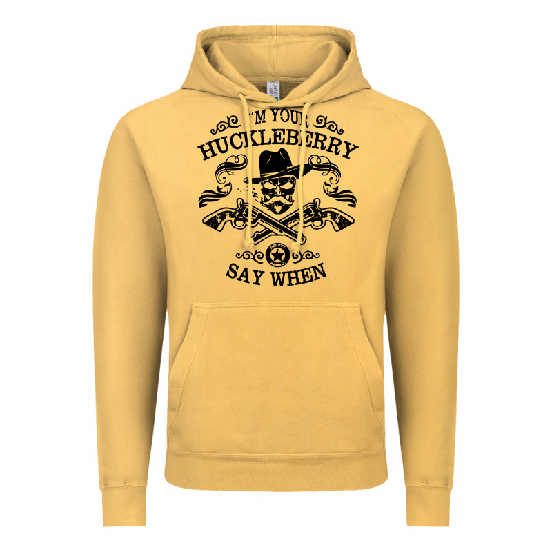 Im Your Huckleberry Vintage Hoodie by linhVisuals | Teevron
