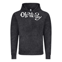 Vintage Black old and in the way musician Vintage Hoodie - linhVisuals