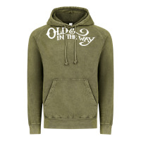Vintage Olive old and in the way musician Vintage Hoodie - linhVisuals