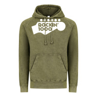 Vintage Olive rockin 1000 musician Vintage Hoodie - linhVisuals