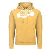 Vintage Mustard rockin 1000 musician Vintage Hoodie - linhVisuals