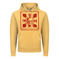 Vintage Mustard jonathan fireeater Vintage Hoodie - linhVisuals