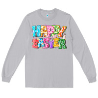 Moon Dust Happy Easter Long Sleeve Tee - CowhideDigitalArt
