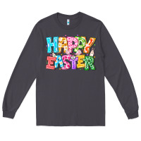 Smoke Happy Easter Long Sleeve Tee - CowhideDigitalArt