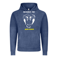 Vintage Denim against me wave tour 2022 Vintage Hoodie - linhVisuals