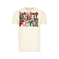 Vintage Arctic santa's favorite baseball player for christmas Vintage Tee - FaDigitalArtStudio