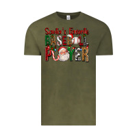 Vintage Olive santa's favorite baseball player for christmas Vintage Tee - FaDigitalArtStudio