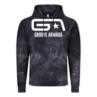 Cloud Black GROOVE ARMADA NORTHERN STAR Vintage Hoodie - linhVisuals