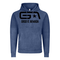 Vintage Denim GROOVE ARMADA Vintage Hoodie - linhVisuals