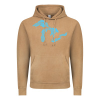 Vintage Camel great lakes of michigan Vintage Hoodie - linhVisuals