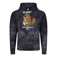 Cloud Black happy groundhog day respect the shadow funny spring prediction holiday Vintage Hoodie - linhVisuals
