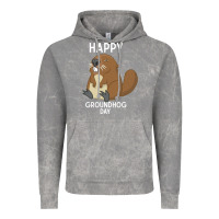 Cloud Rock happy groundhog day respect the shadow funny spring prediction holiday Vintage Hoodie - linhVisuals