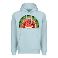 Blue Mist watermelon rainbow Premium Hoodie - Jasminsmagicworld