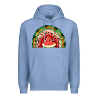 Colony Blue watermelon rainbow Premium Hoodie - Jasminsmagicworld