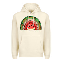 Sandshell watermelon rainbow Premium Hoodie - Jasminsmagicworld