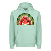 Seafoam watermelon rainbow Premium Hoodie - Jasminsmagicworld