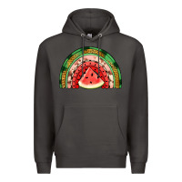 Smoke watermelon rainbow Premium Hoodie - Jasminsmagicworld