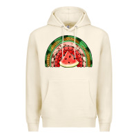 Tofu watermelon rainbow Premium Hoodie - Jasminsmagicworld