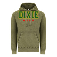 Vintage Olive Dixie Beer Vintage Hoodie - linhVisuals