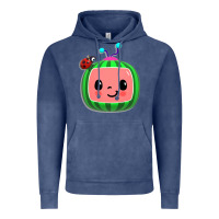Vintage Denim cocomelon, kids, kindergarten, kids songs Vintage Hoodie - linhVisuals