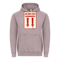 Vintage Zinc this way up Vintage Hoodie - linhVisuals