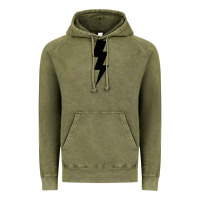 Vintage Olive lightning bolt Vintage Hoodie - linhVisuals