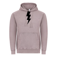 Vintage Zinc lightning bolt Vintage Hoodie - linhVisuals