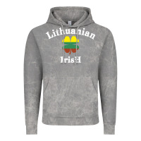 Cloud Rock lucky lithuanian irish flag shamrock leaf st patricks day Vintage Hoodie - linhVisuals