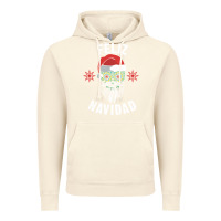 Vintage Artic mexican christmas sugar skull feliz navidad spanish speaking xmas gift Vintage Hoodie - linhVisuals
