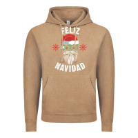 Vintage Coffee mexican christmas sugar skull feliz navidad spanish speaking xmas gift Vintage Hoodie - linhVisuals