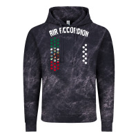 Cloud Black mexican flag air accordion music instrument lover gift Vintage Hoodie - linhVisuals