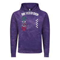 Cloud Purple mexican flag air accordion music instrument lover gift Vintage Hoodie - linhVisuals