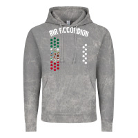 Cloud Rock mexican flag air accordion music instrument lover gift Vintage Hoodie - linhVisuals