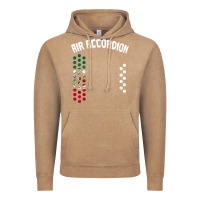 Vintage Coffee mexican flag air accordion music instrument lover gift Vintage Hoodie - linhVisuals