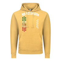 Vintage Mustard mexican flag air accordion music instrument lover gift Vintage Hoodie - linhVisuals