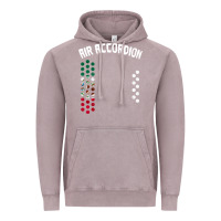 Vintage Zinc mexican flag air accordion music instrument lover gift Vintage Hoodie - linhVisuals