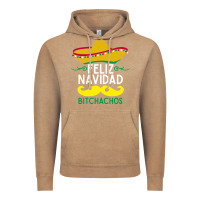 Vintage Coffee mexicans say feliz navidad bitchahos funny merry christmas sombrero Vintage Hoodie - linhVisuals