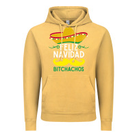 Vintage Mustard mexicans say feliz navidad bitchahos funny merry christmas sombrero Vintage Hoodie - linhVisuals