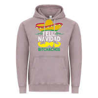 Vintage Zinc mexicans say feliz navidad bitchahos funny merry christmas sombrero Vintage Hoodie - linhVisuals