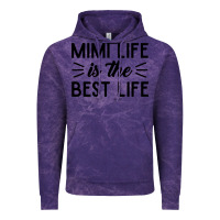 Cloud Purple mimi life is the best life blessed grandma mom cute gift Vintage Hoodie - linhVisuals