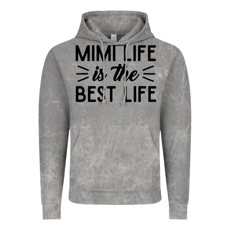 Mimi Life Is The Best Life Blessed Grandma Mom Cute Gift Vintage Hoodie by linhVisuals | Teevron