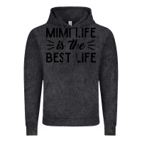Vintage Black mimi life is the best life blessed grandma mom cute gift Vintage Hoodie - linhVisuals