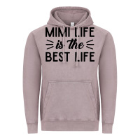 Vintage Zinc mimi life is the best life blessed grandma mom cute gift Vintage Hoodie - linhVisuals