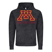 Vintage Black minnesota crookston, apparel Vintage Hoodie - linhVisuals
