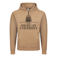 Vintage Coffee american university Vintage Hoodie - linhVisuals