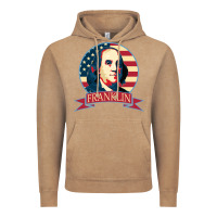 Vintage Coffee benjamin franklin Vintage Hoodie - linhVisuals