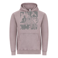 Vintage Zinc gurps illuminati classic Vintage Hoodie - linhVisuals