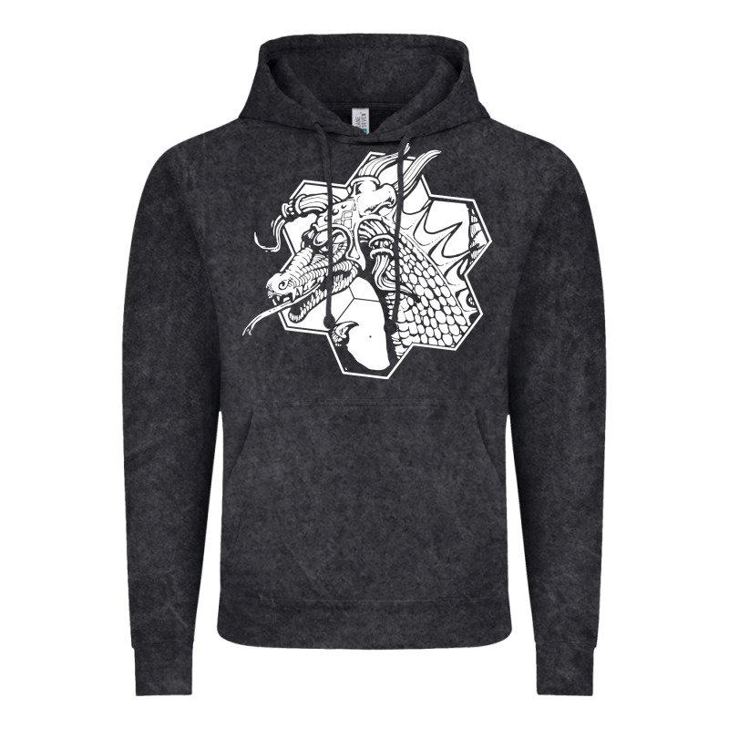 The Fantasy Trip Megahex Dragon Vintage Hoodie by linhVisuals | Teevron