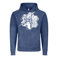 Vintage Denim the fantasy trip megahex dragon Vintage Hoodie - linhVisuals
